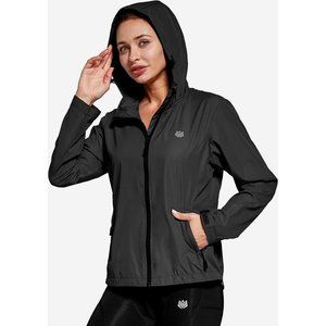 Fitst4 Cycling Running Jacket Super Lightweight Windbreaker Reflective...